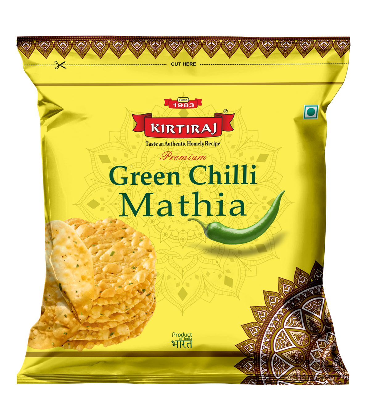 Kirtiraj Green Chilli Mathia