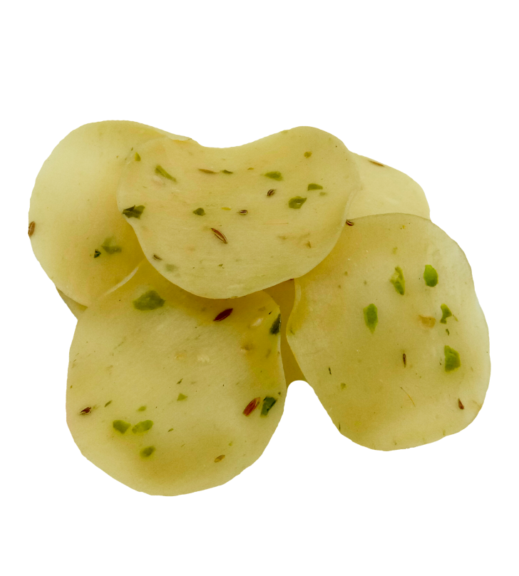 Kirtiraj Green Chilli Rice Papadi - Mini